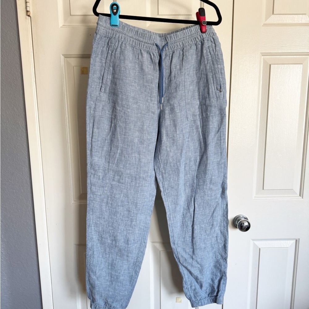 Athleta Linen Joggers Size 14 (Tall)